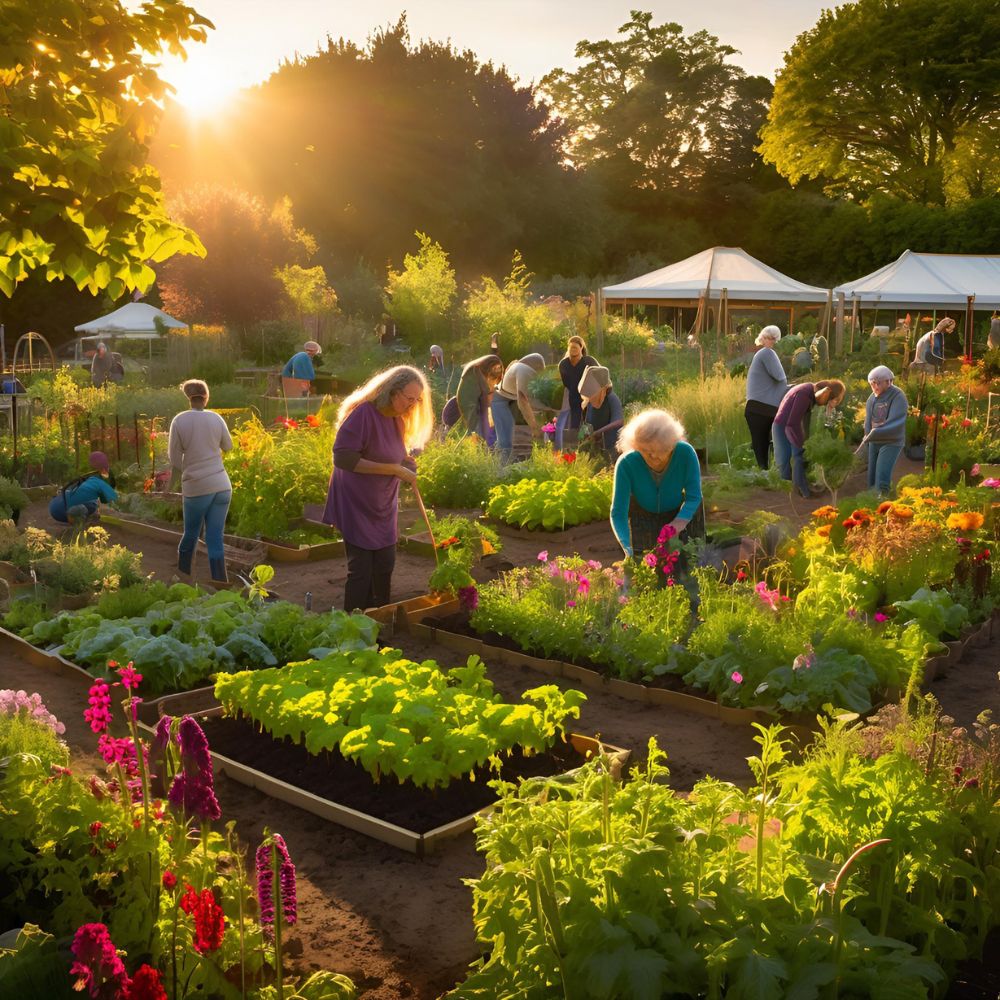 Join Community Gardens or CSA Programs